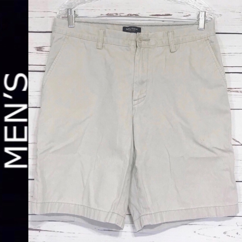 Nautica Classic Fit Khaki Shorts